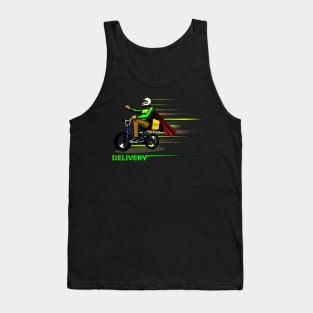 delivery man illustration Tank Top